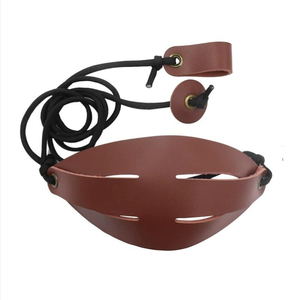 <span class=keywords><strong>Lance</strong></span>-<span class=keywords><strong>pierre</strong></span> de chasse en cuir pour extérieur, type élingue, pour survie, camping, divertissement, outil de lancer de pierres manuel - Product Image 1