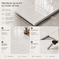 Carreaux de sol et de mur en porcelaine effet marbre, grand format 750x1500mm, brillants, pour intérieur d'appartement, écologiques, vente en gros