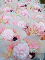 Bouquet de fleurs préservées, longue durée, 3-5 ans, fleurs réelles éternelles, boîte cadeau, cadeaux pour la fête des mères, la Saint-Valentin, la remise des diplômes, Noël