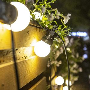 GENSHENG <span class=keywords><strong>48ft</strong></span> 색상 변경 야외 스트링 조명 파티오 상업 학년 교수형 LED 카페 조명 스마트 리모컨 - Product Image 2