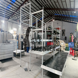 Plateformes de chœur Topfinger 2026 à <span class=keywords><strong>prix</strong></span> avantageux, plateformes assises, plateformes mobiles en aluminium pliables, escaliers de scène de chœur/plateformes de chœur - Product Image 2