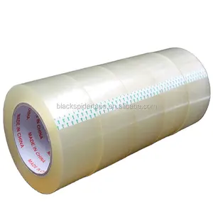 BOPP-Cinta adhesiva personalizada, transparente, impermeable, para cajas de embalaje, cinta de 2 pulgadas x 200 metros