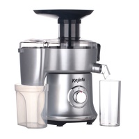 Geoptimaliseerde tafelblender met sapcentrifuge set voor het pureer- en mengen van vers fruit