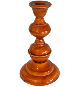 Bougeoir métallique, couleur cuivre, 1 pièce, grand support de bougie, décoration de jardin, meilleures ventes - Product Image 5