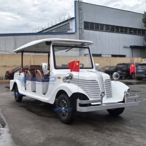 Voiture classique vintage électrique de haute qualité Voiture de tourisme Style scénique Bus touristique électrique et chariot touristique - Product Image 6