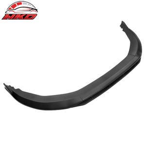 Lèvre de pare-chocs avant compatible avec Honda Accord 2023-2025 11e génération, style IKON V1, noir mat PP, 4 pièces, kit carrosserie de haute qualité - Product Image 4