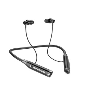 Sports Earphones Neckband Bluetooth <b>With</b> Tf Card Support Button <b>Control</b> For Running And Workout IPX5 Waterproof - Product Image 3
