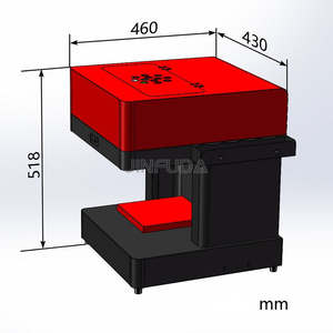 Imprimante alimentaire <span class=keywords><strong>A4</strong></span> <span class=keywords><strong>Impression</strong></span> directe / Papier gaufré Biscuits / Macarons / Haricots M Fondant Encre comestible gratuite Imprimante à jet d'encre - Product Image 2