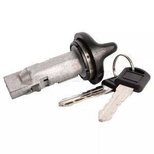 Cilindro de cerradura cilíndrico Rc 702671 Us 214l Us227lk chapado en zinc con 2 llaves para reemplazo de cerradura de puerta - Product Image 1