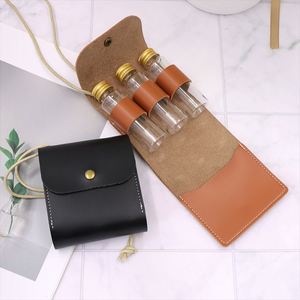 กระเป๋าชุดเครื่องปรุงรสแบบพกพาสำหรับกิจกรรมกลางแจ้ง พร้อมที่ใส่ขวด 3 ขวด สำหรับเดินทาง แคมป์ปิ้ง ปิ้งย่าง ปิกนิก - Product Image 4