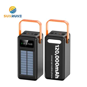 防水大容量太阳能移动电源10000毫安太阳能手机充电器移动电源太阳能电池板手机充电器