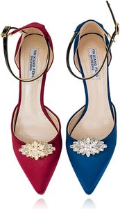 Clips Decorativos para Zapatos de Tacón Alto, Extraíbles, con Diseño de Hoja Tridimensional de Doble Capa, para Bodas, Fiestas y Eventos - Product Image 2