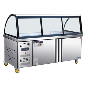 Dài dịch vụ tùy biến siêu thị Deli Showcase tủ lạnh thương mại hiển thị tủ lạnh - Product Image 4