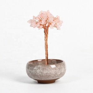 Árbol de Cristal Natural de Color Amatista, Decoración de Árbol DE LA Suerte, Rodajas de Ágata, Adornos Minerales de Piedra, Regalo de Navidad Hecho a Mano - Product Image 6