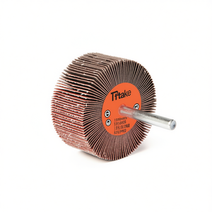 Ttake Abrasive Flap <b>Wheel</b> 60x40 Mm 6 Mm Shaft Corundum <b>Grinding</b> <b>Wheel</b> - Product Image 2