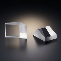 Prisme télescopique semi-pentagonal avec revêtement AR, réfléchissant, en aluminium argenté, utilisé pour les télémètres et les télescopes
