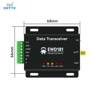 Ebyte EWD181-Z20(232/485) วิทยุไร้สาย ZigBee 3.0 RS485/RS232 20dBm ใช้งานง่าย เครือข่ายแบบ Ad-hoc การส่งข้อมูลอัตโนมัติ - Product Image 2