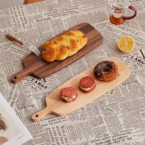 Acacia Solid Wood Cutting Board Eco-Style Portable Fruit and Cheese Board for Outdoor <b>Camping</b> Grade Quality - Product Image 1