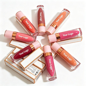 Brillo Labial Big Wand, Brillo Labial Rosa Brillante, Aceite Labial de Alto Brillo, Tinte Labial Hidratante, Maquillaje con Logotipo Personalizado - Product Image 4