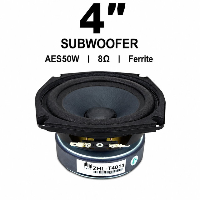 4.5 Inch Full Range Speaker Driver ZHL-T4013 50W 100W Peak Professional Audio Component for Column Ceiling Speaker PA