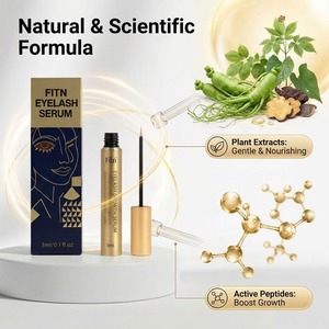 Toptan özelleştirilmiş özel etiket bitkisel güvenli doğal ot sıvı kirpik büyüme Serum nemlendirici uzatma tedavisi - Product Image 4