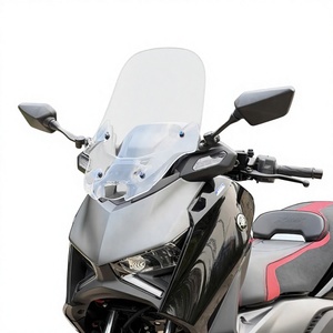 กระจกมองหลังสำหรับ Yamaha XMAX ปี 2025-2026, กระจกมองหลังแบบย้ายตำแหน่งไปด้านหน้าพร้อมขายึดกระจกบังลมยกสูง - Product Image 5