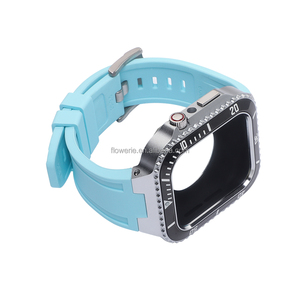<span class=keywords><strong>Coque</strong></span> étanche en silicone souple pour <span class=keywords><strong>apple</strong></span> <span class=keywords><strong>watch</strong></span>, série 7 <span class=keywords><strong>6</strong></span> 5 4 3 2 1 SE <span class=keywords><strong>40</strong></span> 41 42 44 45mm, couverture complète - Product Image 2