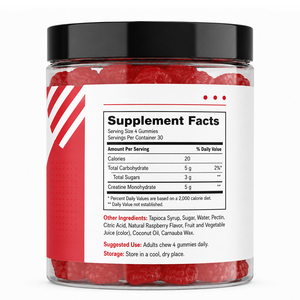 Bonbons Gommeux Énergisants Pré-Entraînement pour Adultes, Sans Sucre, Sans Soja, Sans Caféine, à la Créatine Monohydrate – Nouvelle Formule Beauté et Musculation – Vente Flash - Product Image 6