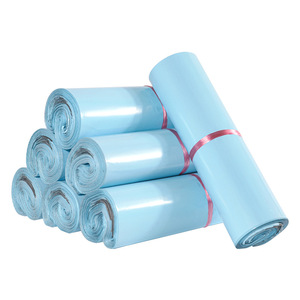ถุงส่งของสีฟ้าครามแบบมีพู่ห้อย ขนาด 40 ซม. ปิดผนึกเองได้ สำหรับบรรจุภัณฑ์อีคอมเมิร์ซ ถุงจัดส่งจำนวนมาก - Product Image 1
