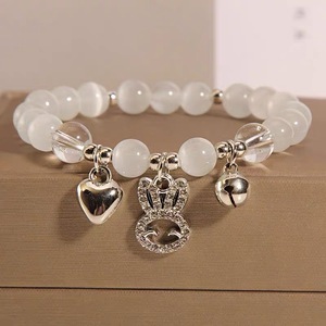 <span class=keywords><strong>Bracelet</strong></span> <span class=keywords><strong>Fantaisie</strong></span> Fait Main <span class=keywords><strong>Pas</strong></span> <span class=keywords><strong>Cher</strong></span> pour <span class=keywords><strong>Femme</strong></span>, Motif Chat Mignon et Clochette, Bijou <span class=keywords><strong>Bracelet</strong></span> pour Femmes et Étudiantes - Product Image 6