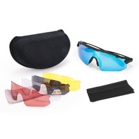 Lunettes de soleil de cyclisme unisexes Jubao Sports polarisées TR90 demi-cadre