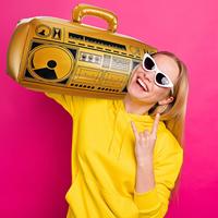 Guitare gonflable en PVC, instruments de musique, microphone, batterie, radio, saxophone, jouet