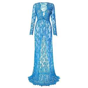 <span class=keywords><strong>Robe</strong></span> de maternité en dentelle longue en V profond pour Photoshoot <span class=keywords><strong>robe</strong></span> de maternité pour bébé douche femmes enceintes <span class=keywords><strong>robe</strong></span> de soirée - Product Image 6