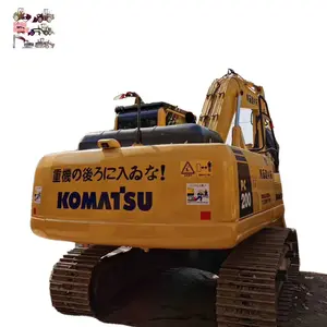 Excavadora usada, excavadora sobre orugas, Komatsu PC200/motor japonés de segunda mano, PC 200-8, venta en China - Product Image 1