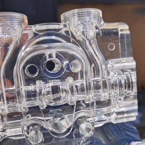 Customized Transparent PMMA <b>Plastic</b> Tube Assembly with Laser Machining Non-CNC Made in China for Display Use - Product Image 3