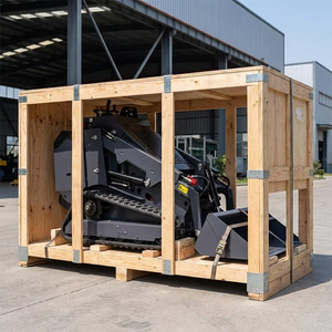 Livraison Gratuite Mini-chargeuse compacte économique tout-terrain avec moteur, type siège domestique, chenilles en caoutchouc - Product Image 6