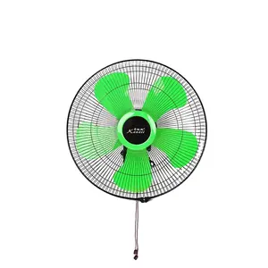 16 18 20 "Listrik Berosilasi Commercial Dinding Gantung Bergaya Air Cooling Fan dengan 3 Pisau Plastik