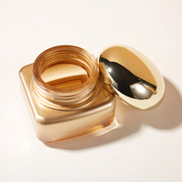 Nouvel ensemble de flacons de soin en verre dégradé orange 40/100/120 ml avec pompe à pression pour emballage d'eau en crème, d'essence, de lotion et de sérum