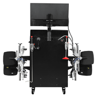 Mesin Perata Ban Mobil 3D GATmatic GA-300 4 Roda Akurasi Tinggi Layar LCD 23 Inci Printer HP Kapasitas 200kg Garansi 12 Bulan