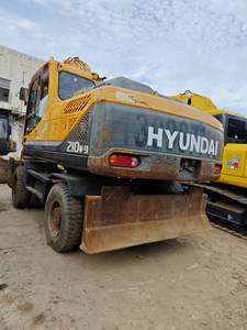 Excavadora de Ruedas Hyundai 210w-9 de Segunda Mano, Modelo 2021, Original de Corea, 21 Toneladas, con Motor y Bomba, 0-2000 Horas - Product Image 4