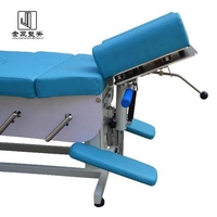 Table de chiropratique moderne en métal pour usage en salle de sport, mobilier de salon durable