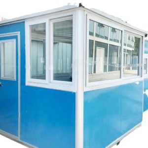 Cabine de sécurité en acier, structure étanche, fonctionnement manuel, usage commercial, design industriel, origine Chine - Product Image 1