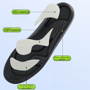 Semelles de course respirantes pour hommes et femmes, en mousse à mémoire de forme, orthopédiques, avec soutien de la voûte plantaire, absorption des chocs, déodorantes, coussinets sportifs - Product Image 5