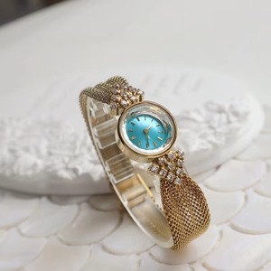 Best-Selling Kaleidoscope Ultra-Small Antique Water Resistant Stainless Steel Mesh Strap Women's Quartz Watch - Product Image 2