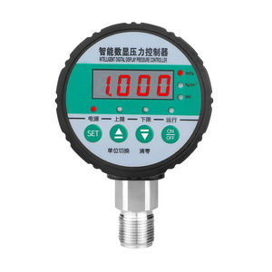 SD-YS810 Digital Pressure <b>Gauge</b> 100mm Level 1.6 Accuracy <b>Threaded</b> Connection Electric Contact Pressure Controller - Product Image 1