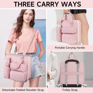 BSCI Factory <b>Men</b>/Women's Luxury Laptop <b>Bag</b> Durable <b>Office</b> Tote Shockproof Zipper Closure Cheap Price - Product Image 5