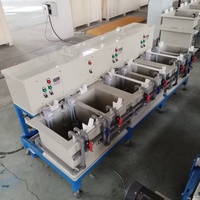 A10-Petite ligne de galvanoplastie Machine de placage au nickel et au chrome