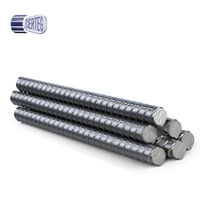 Approvisionnement d'usine ASTM HRB335 HRB400 HRB500 8mm 10mm 12mm 16mm 20mm Barre d'armature en acier déformée pour la construction