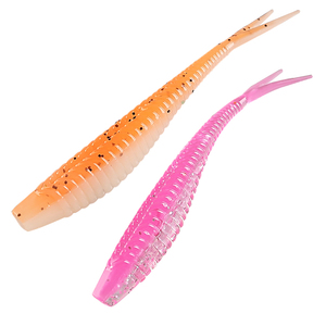 Mồi câu giả mềm dạng đuôi chia đôi 6cm 1.3g 7cm 1.8g 10 cái/túi, chất liệu silicon mềm - Product Image 5