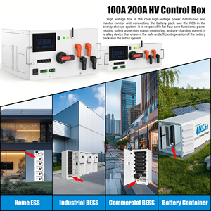 Boîtier de commande principal haute tension JKESS 100A avec BMS, alarme Wi-Fi, protection et pré-charge, contrôle du <span class=keywords><strong>contacteur</strong></span> positif principal - Product Image 5